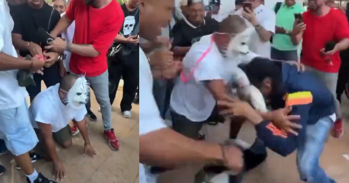 Primera pelea pública entre “therians” en Barranquilla genera debate en redes sociales, todo quedó en video