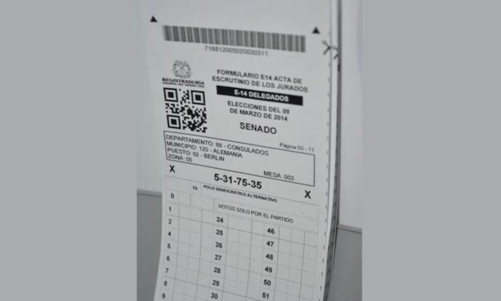 Procuraduría anunció que los formularios E-14 se van a expedir en triple copia y serán digitalizados para las elecciones de 2026