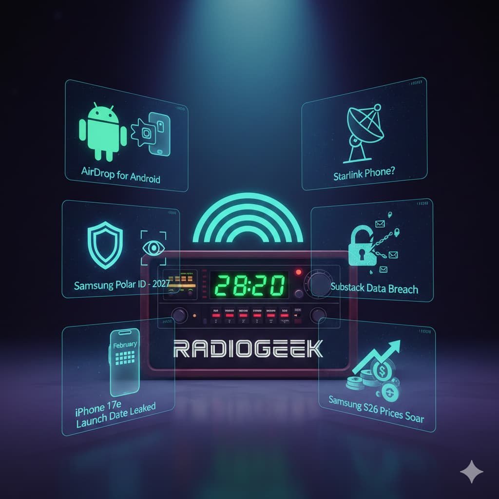 Radiogeek 2820 – Google confirma que Android tendrá compatibilidad con AirDrop del iPhone