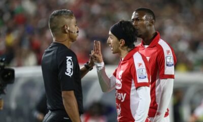 Santa Fe reclamó ante la FCF: Eduardo Méndez, presidente del equipo, ironizó sobre el árbitro y pidió que lo postulen para la final del Mundial 2026