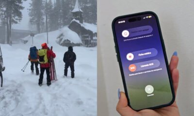 Sobrevivientes de avalancha en California fueron rescatados por el botón "SOS" de iPhone