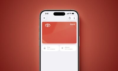 Toyota lanza las llaves del coche Apple Wallet en el iPhone