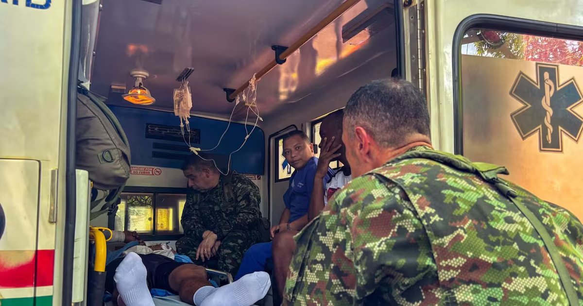 Uno de los nueve militares heridos en emboscada en Guaviare fue trasladado a cuidado crítico en Bogotá