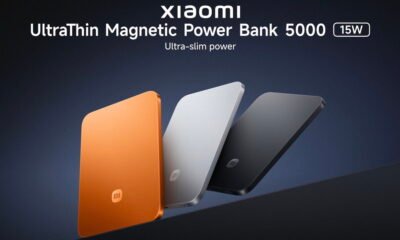 Xiaomi anuncia su batería magnética ultrafina en color naranja como el del iPhone 17 Pro