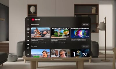 YouTube se lanza en Apple Vision Pro