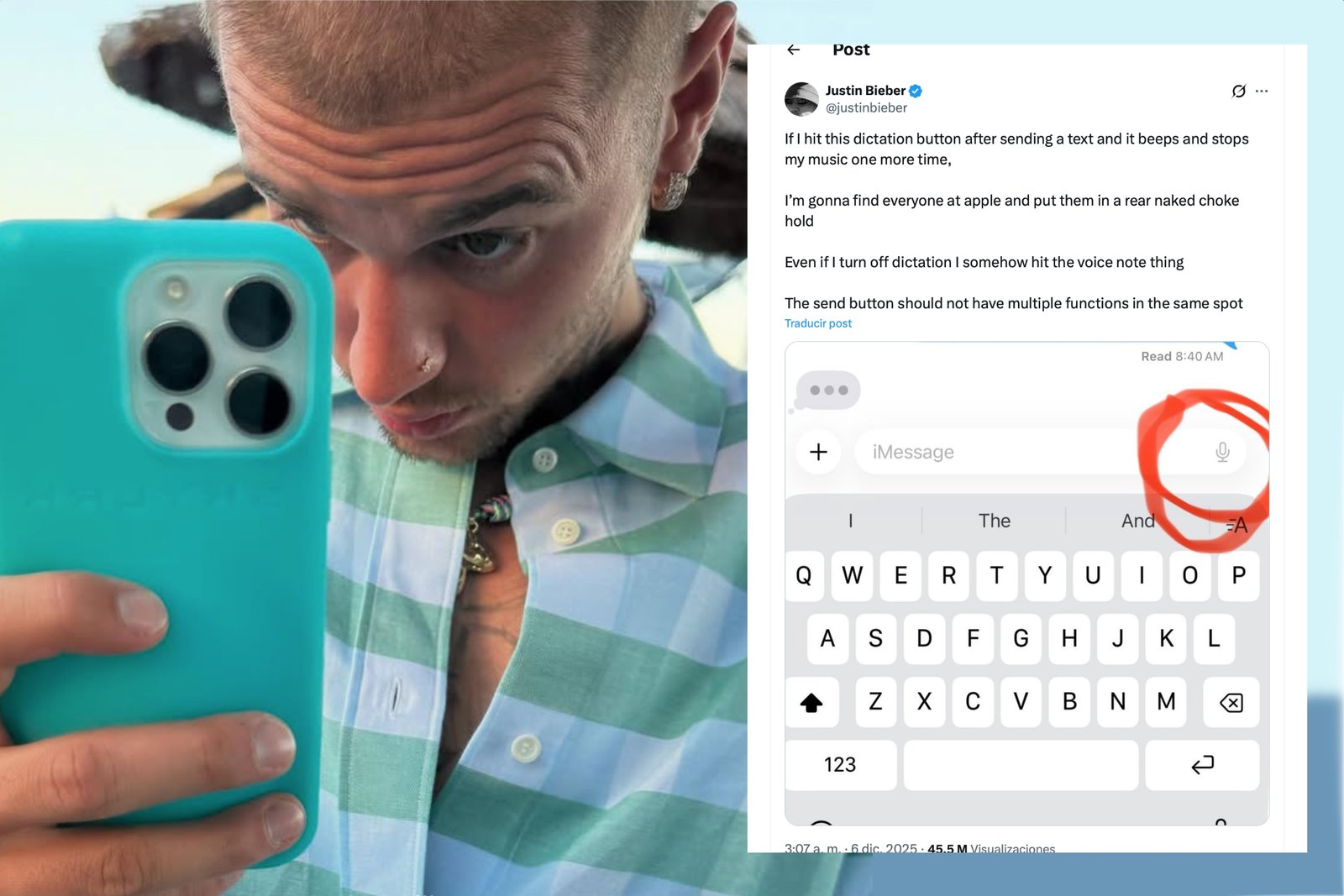 amenazar a Apple para que quiten esta función del iPhone