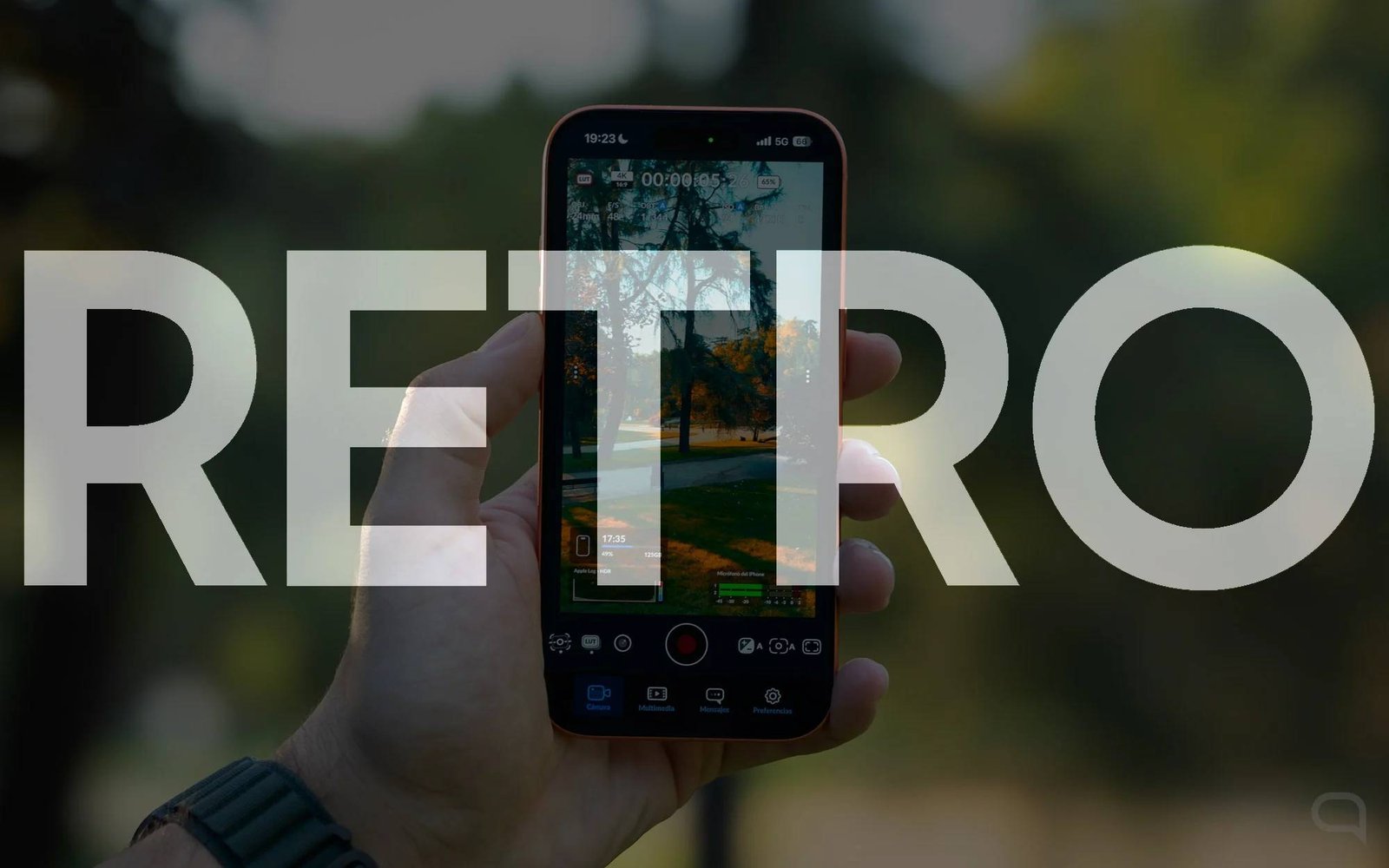 es la mejor para hacer fotos y vídeos estilo retro