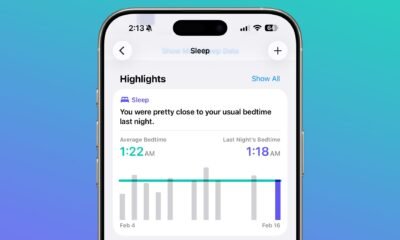 iOS 26.4 agrega una métrica promedio a la hora de acostarse y restaura el oxígeno en sangre al gráfico Vitals de la aplicación Health