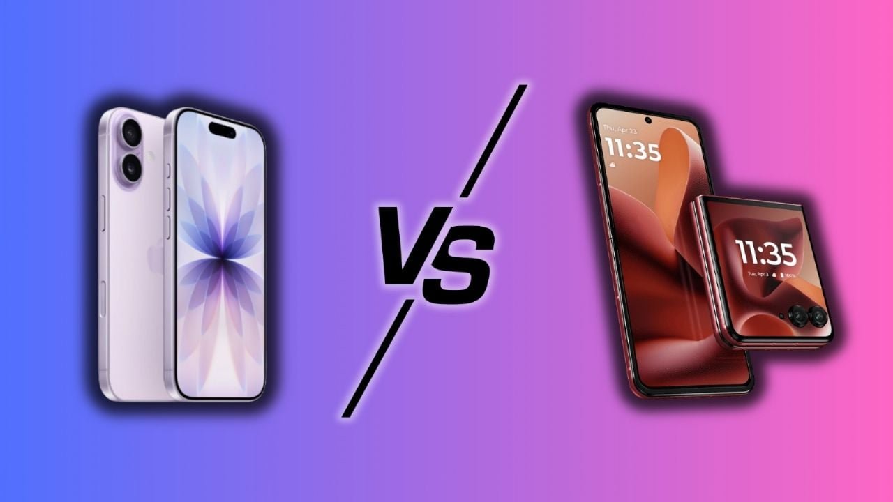 iPhone 17 vs Motorola Razr 60 Ultra: ¿Qué celular es mejor en este 2026?