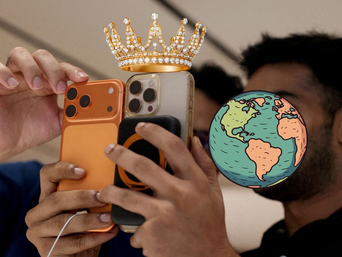 iPhone domina el mercado: 1 de cada 4 smartphones en el mundo son de Apple