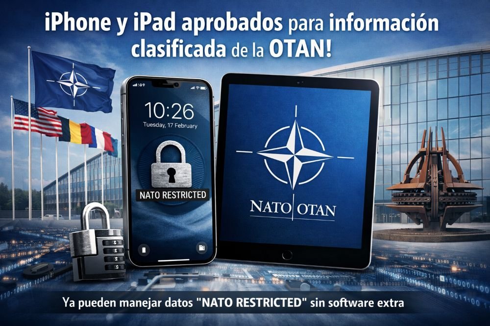 Apple - NATO - iPad - iPhone - Seguridad