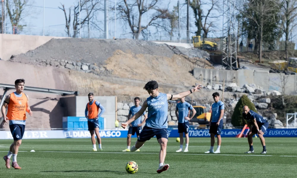 convocatoria de España Real Sociedad — Cuatro jugadores de la Real Sociedad en la convocatoria de España para amistosos