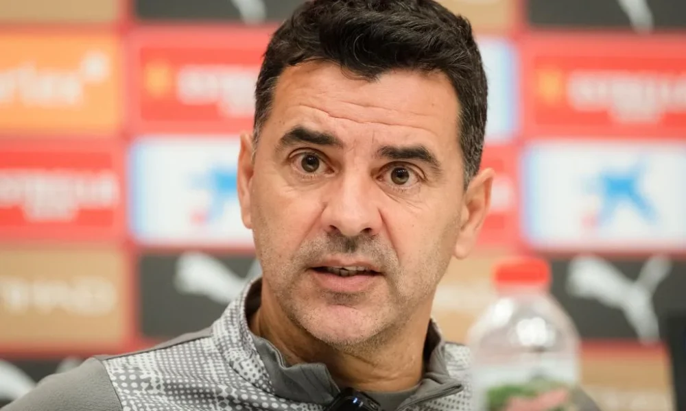 objetivo de Míchel — Objetivo de Míchel: llegar a 42 puntos antes de hablar de renovación