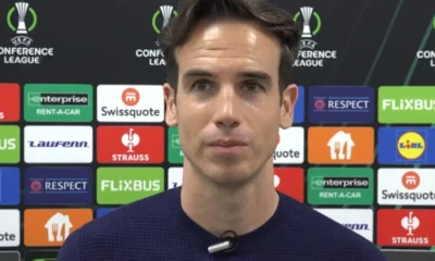 expulsión de Mendy — Iñigo Pérez analiza la expulsión de Mendy antes de la vuelta contra Samsunspor