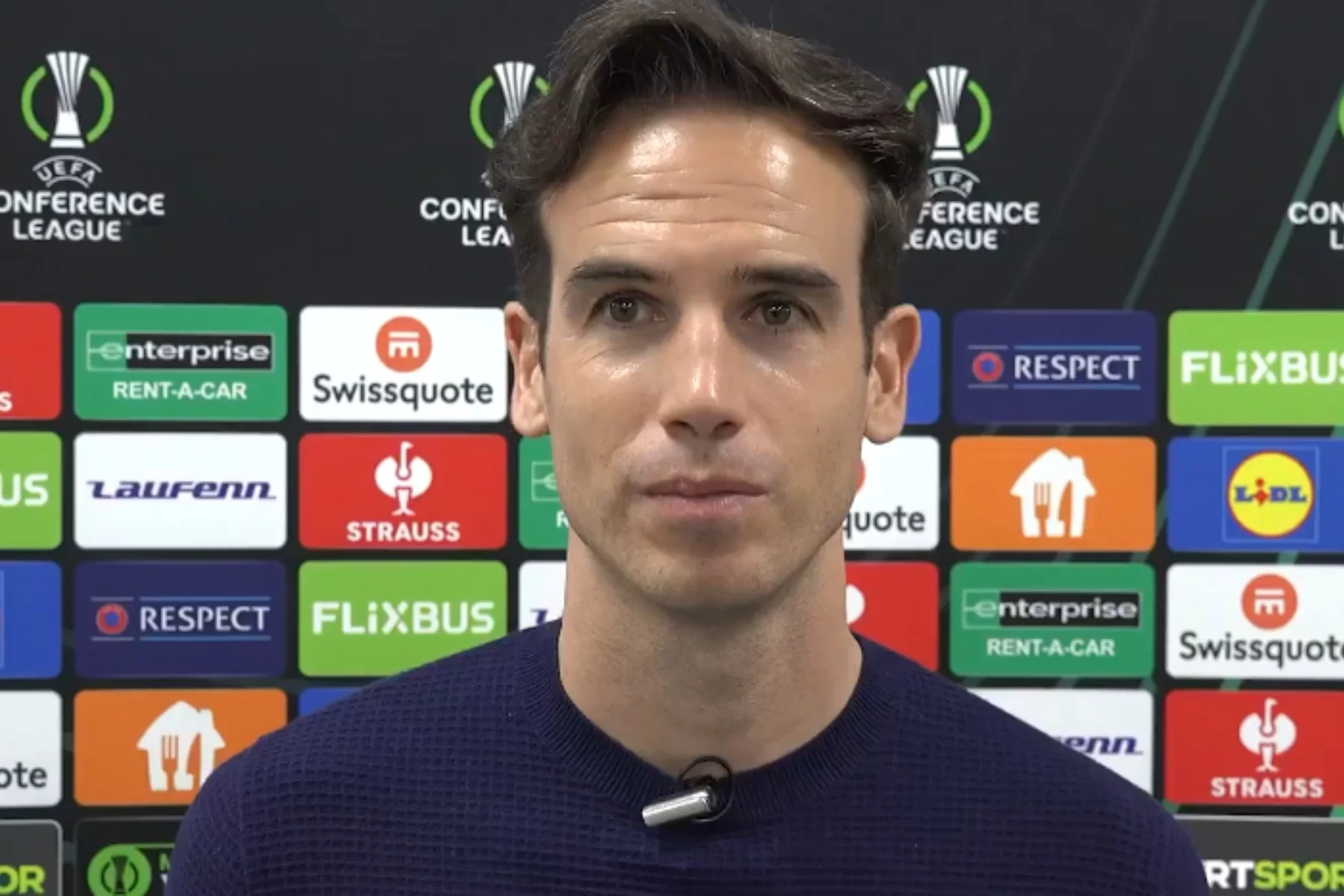 expulsión de Mendy — Iñigo Pérez analiza la expulsión de Mendy antes de la vuelta contra Samsunspor