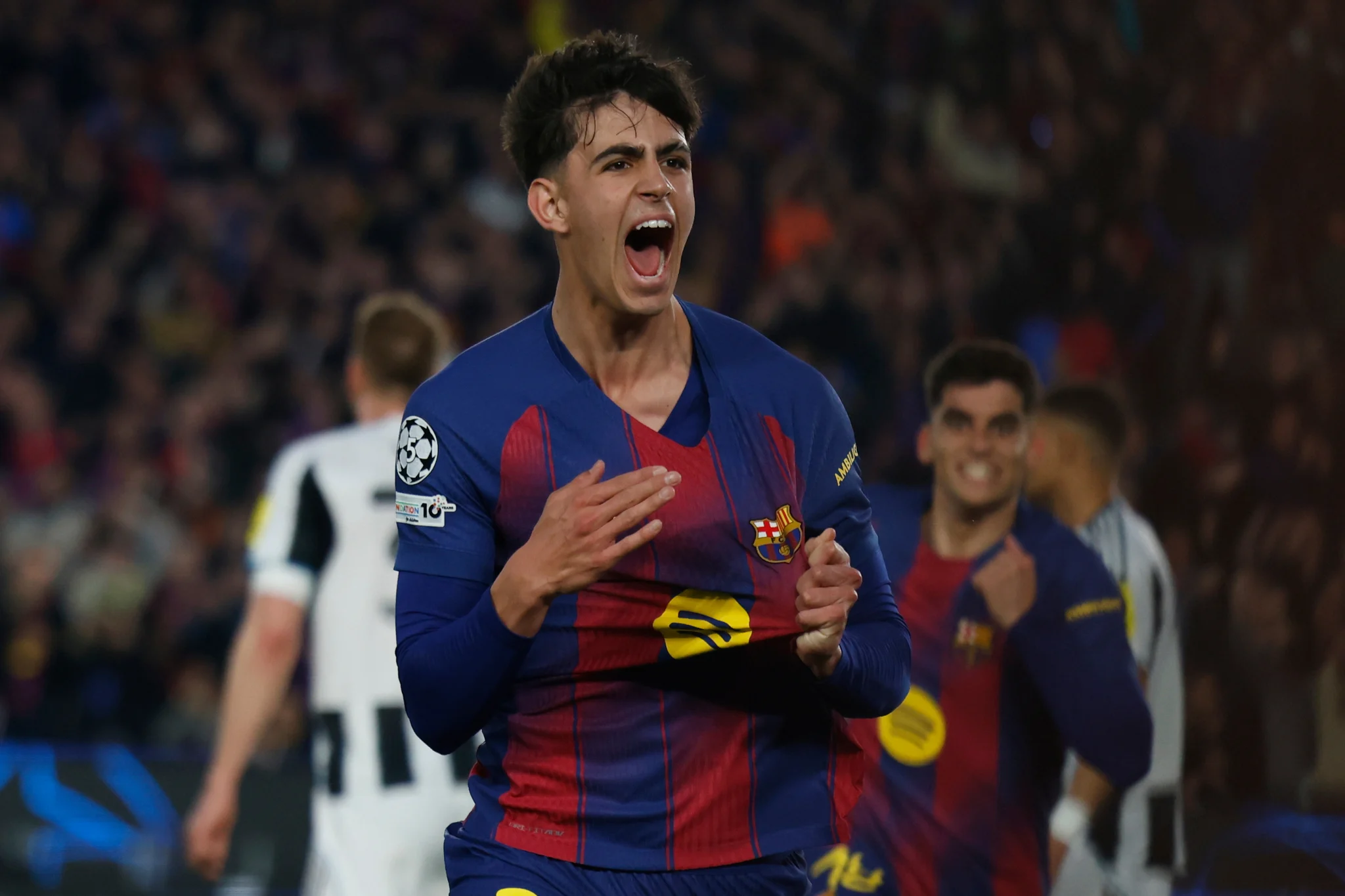 Marc Bernal Champions goleador joven — Marc Bernal hace historia en el Barcelona: tercer goleador más joven en Champion