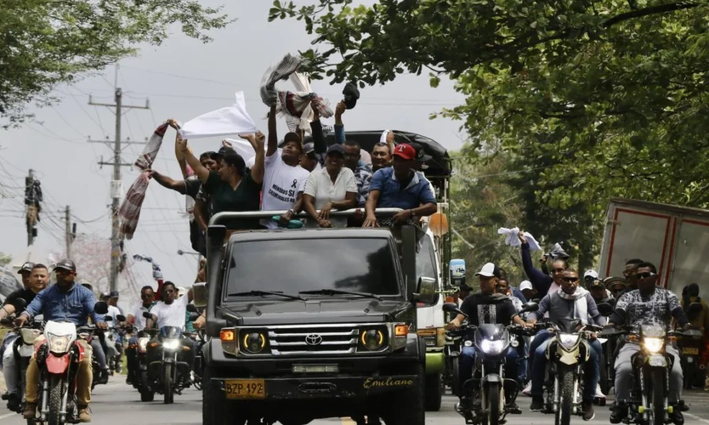 Paro minero en Bajo Cauca: Caucasia implementa toque de queda e inicia restricciones