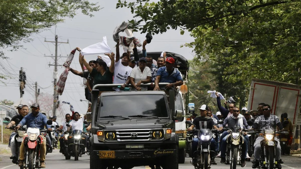 Paro minero en Bajo Cauca: Caucasia implementa toque de queda e inicia restricciones