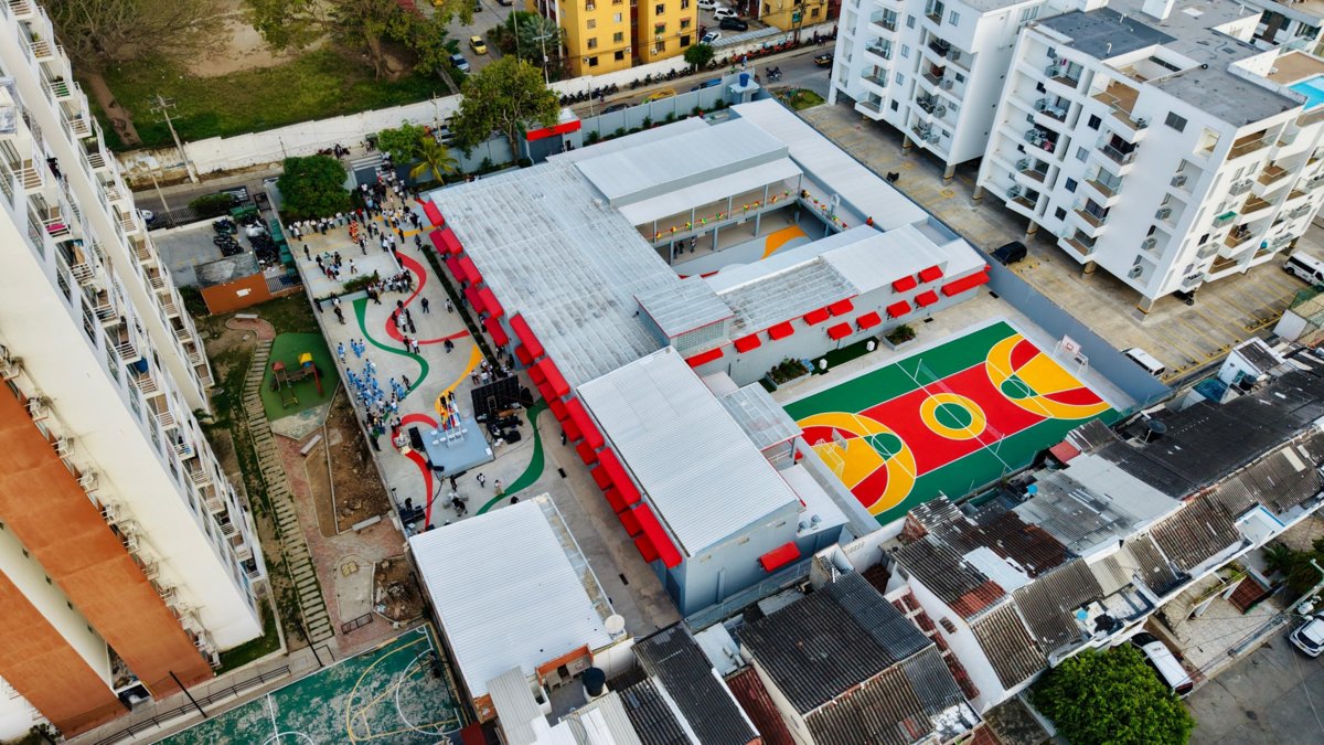 la Institución Educativa Santa María renace como baluarte de la educación pública