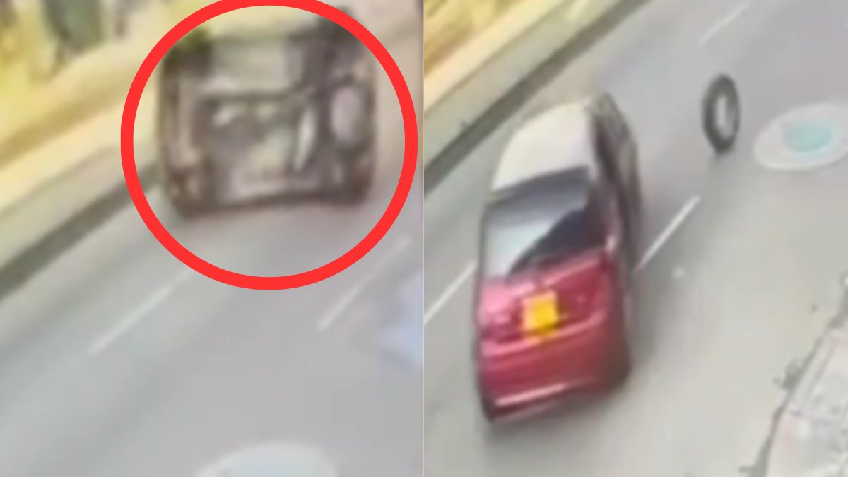 Volcamiento de vehículo contra una vivienda en la avenida Mutis con carrera 104 en Bogotá: no hubo heridos graves en el incidente