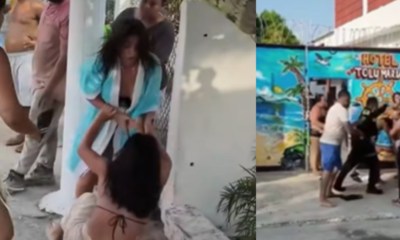 Mujeres se pelearon en Coveñas por ingresar a la playa: todo quedó en video