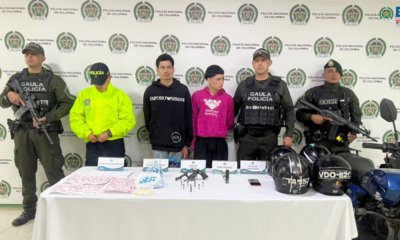 almacenaban armamento, municiones y explosivos para la red criminal