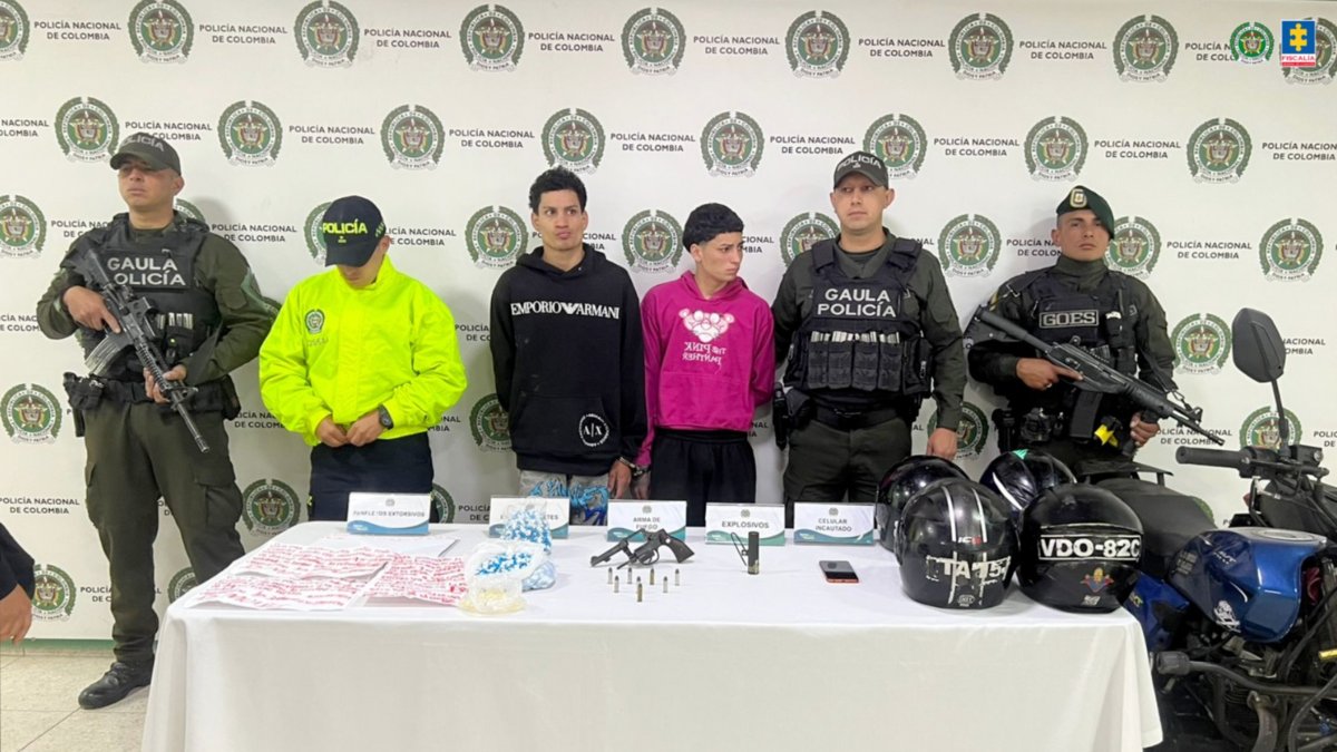 almacenaban armamento, municiones y explosivos para la red criminal