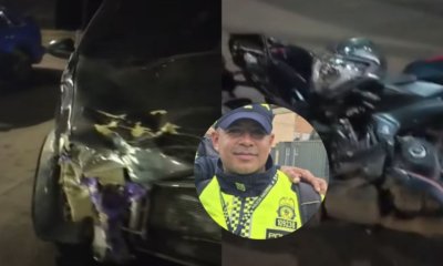 Investigan causas de siniestro en Cundinamarca que dejó lesionado a un subintendente de la Policía de Ibagué y otro uniformado muerto