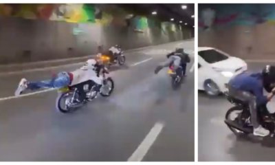Así fue el temerario piqué en el Túnel Mundialista de Cali: autoridades siguen la pista para capturar a los implicados