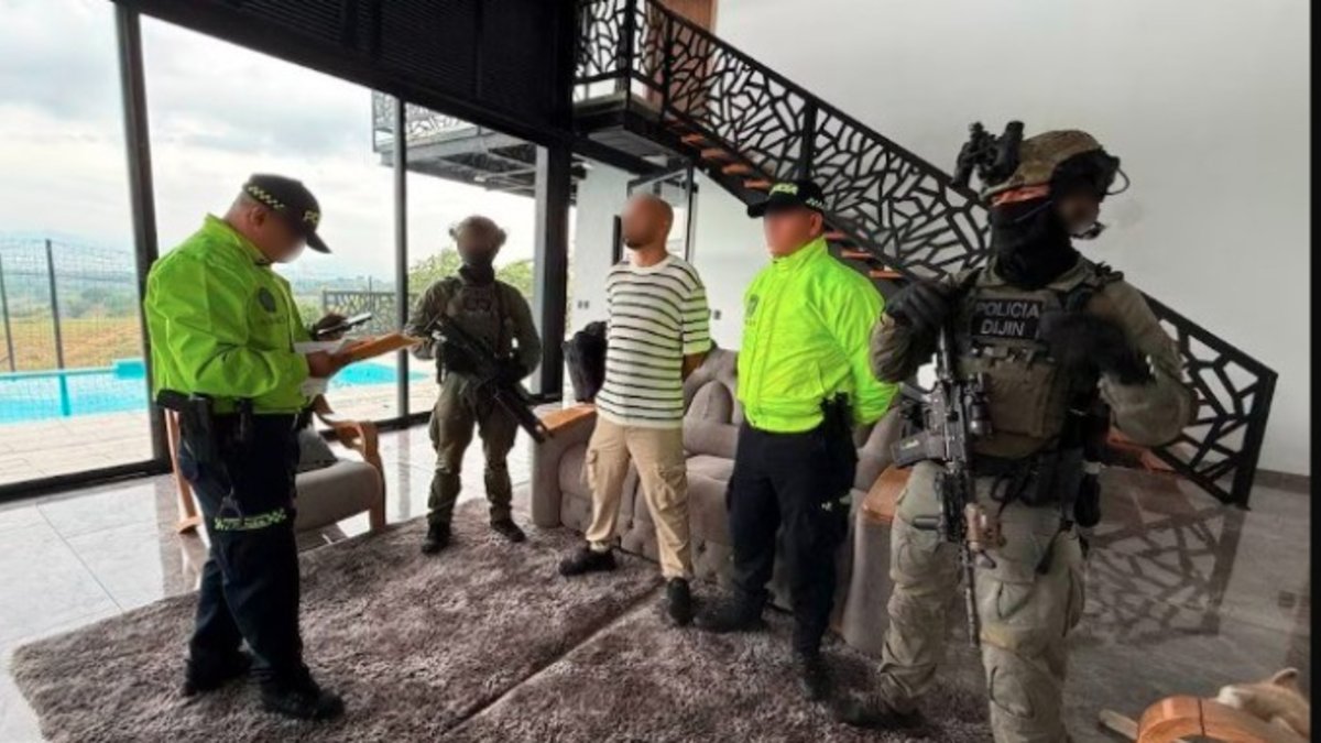 fue capturado en zona rural de Pereira