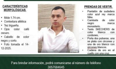 David Felipe Acosta Botina, el ingeniero que desapareció al salir de un casino del norte de Bogotá; aquí las últimas palabras que tuvo con su hermano