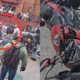tres motociclistas, un taxi y una camioneta involucrados en siniestro en barrio San Jorge