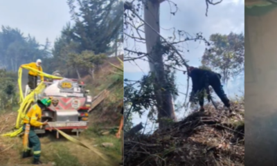 cinco viviendas consumidas y evacuación preventiva en zona rural