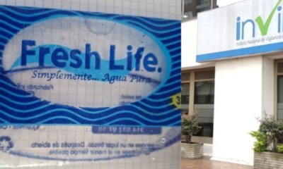 Invima ordena el retiro inmediato de Agua Fresh Life