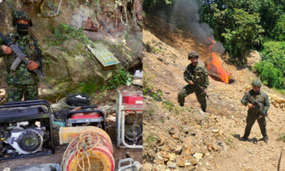 van 17 operaciones ilícitas afectadas en el departamento