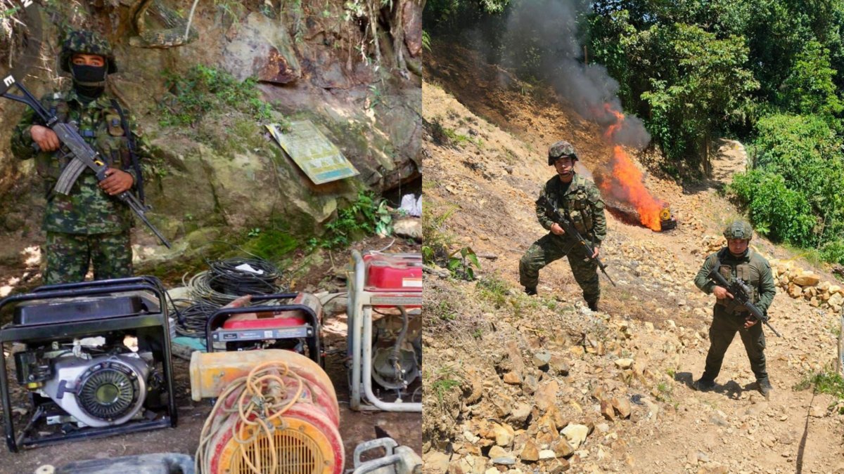 van 17 operaciones ilícitas afectadas en el departamento