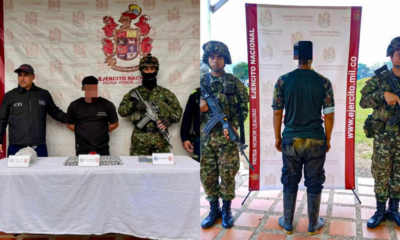 un cabecilla del 'clan del Golfo' capturado y un disidente desmovilizado