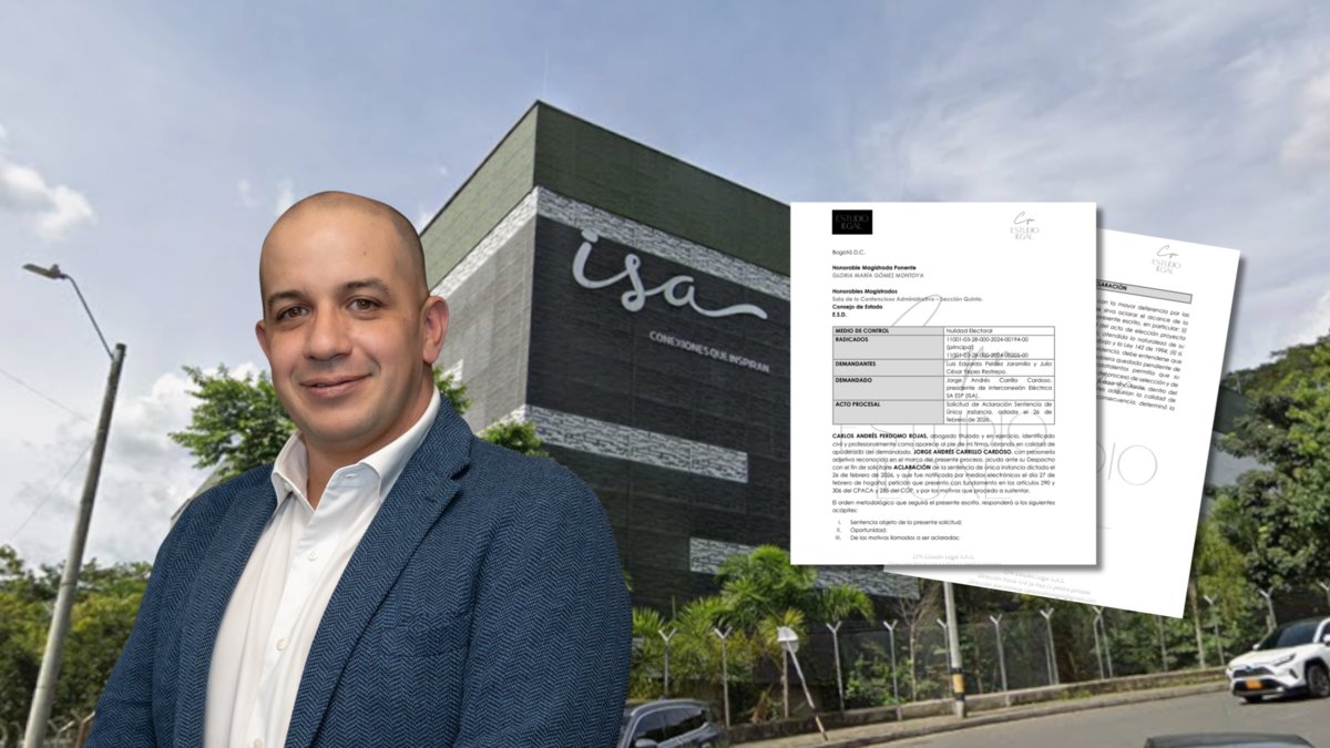 La jugada de la defensa de Jorge Carrillo con la que buscan que no sea excluida del proceso de selección del nuevo presidente de ISA