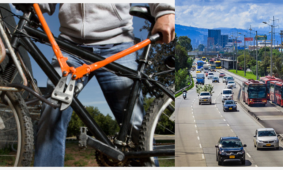 Hombre de 21 años se robó una bicicleta, intentó escapar en TransMilenio y fue capturado en flagrancia en Bogotá.
