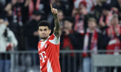 Luis Díaz marca gol — Luis Díaz marca gol en triunfo del Bayern contra Atalanta en Champions