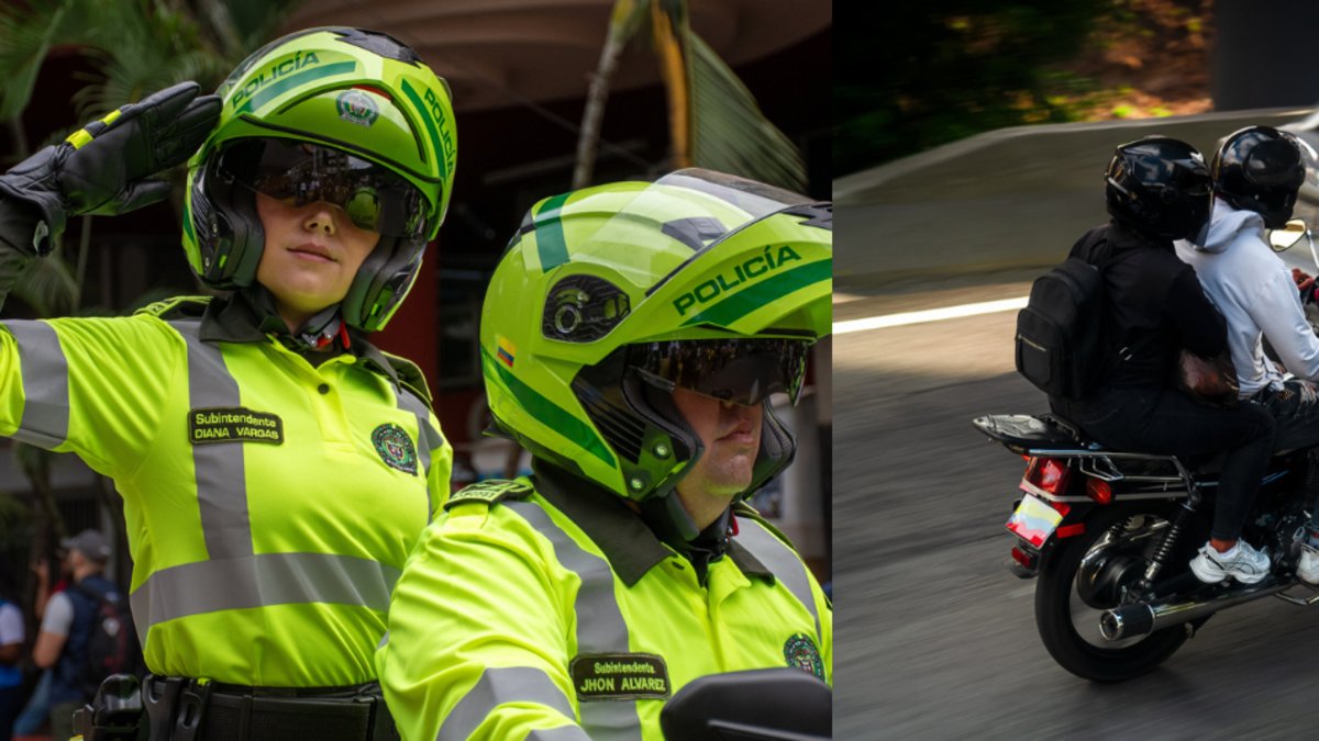 Capturan a motociclista por agredir a una mujer policía en la Terminal de Transporte de Bogotá