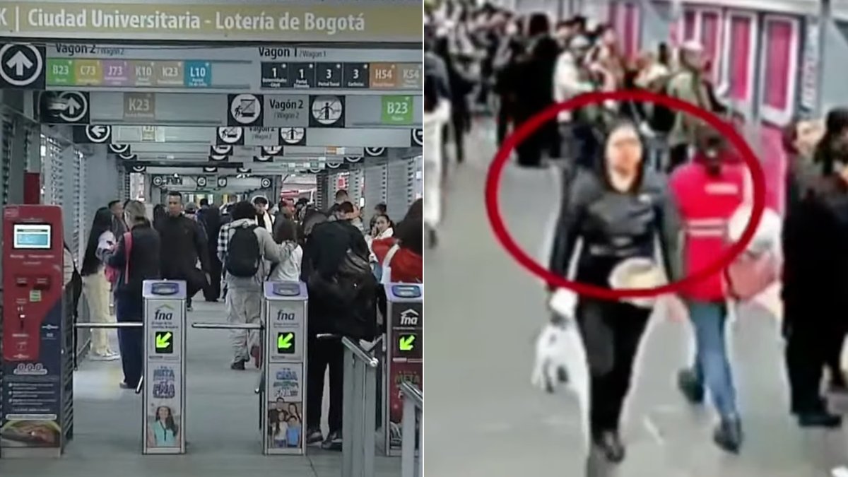 Capturan a mujer señalada de robar celulares en la estación Universidades de TransMilenio, Bogotá: llevaba cinco teléfonos ocultos
