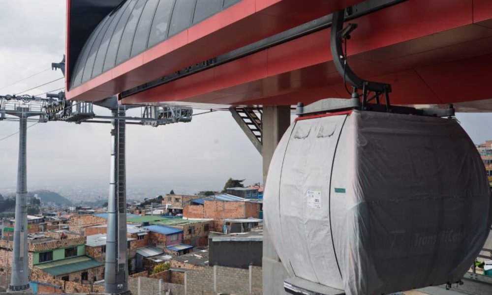 TransMiCable de San Cristóbal ya tiene 130 cabinas instaladas y avanza en un 85 por ciento