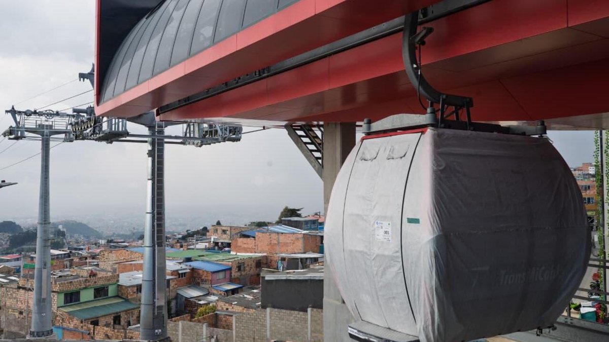 TransMiCable de San Cristóbal ya tiene 130 cabinas instaladas y avanza en un 85 por ciento