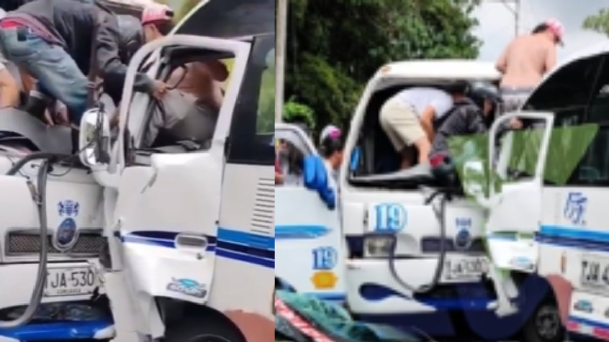 Choque entre dos busetas intermunicipales deja 27 personas heridas en Circasia, Quindío