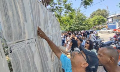 electores salieron a votar temprano