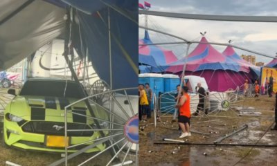 Vendaval en Neiva sacudió la carpa del circo Hermanos Gasca y sus integrantes se asustaron: 'Nunca había sentido tanto miedo'