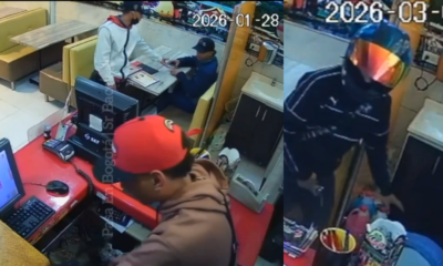 Local en Bogotá ha sido robado dos veces, al parecer, por los mismos sujetos, todo quedó en video