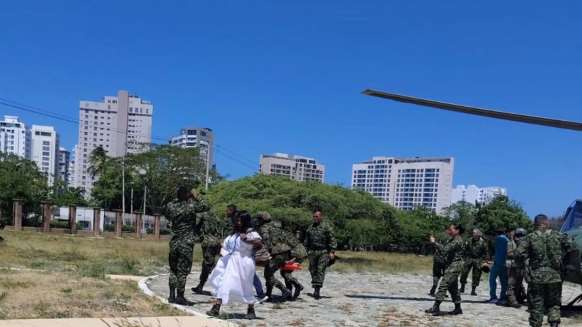 Ejército evacua víctimas tras ataques con fusiles y drones en medio de disputa armada