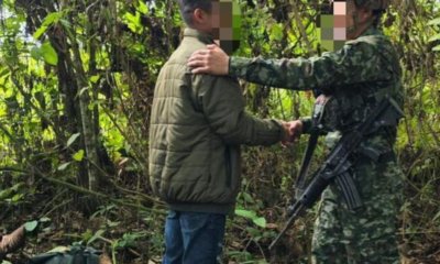 la víctima pudo huir de sus captores y el Ejército lo rescató